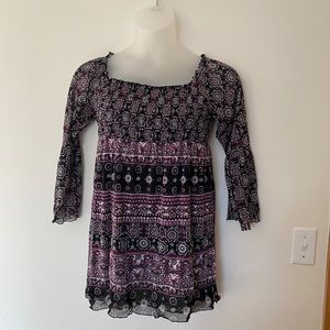 Empire waist blouse